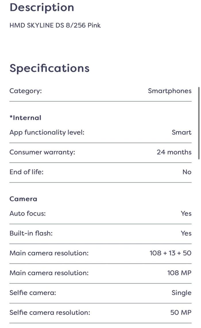 中框类似诺基亚 Lumia 830，HMD Skyline 手机新版渲染图曝光