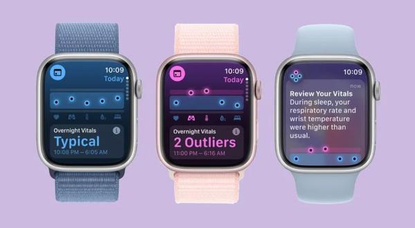 苹果发布首个watchOS 11公测版 新增健康监测应用等功能