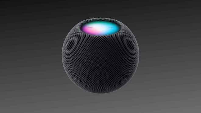 现有的 HomePod mini 现在提供午夜色选项