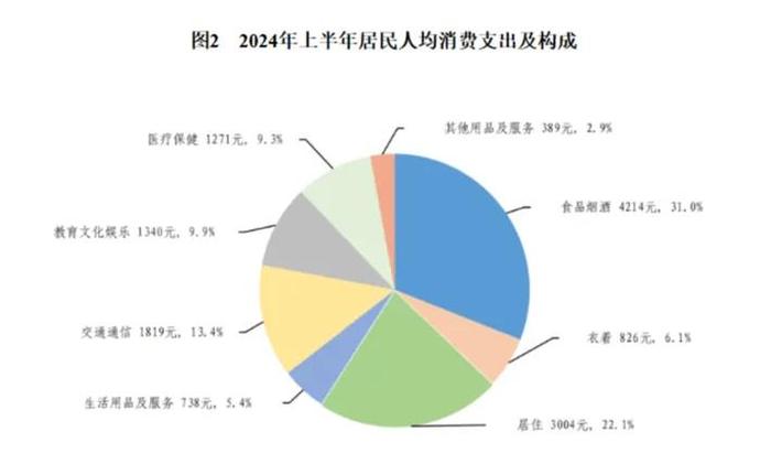 数据发布 | 2024年上半年居民收入和消费支出情况