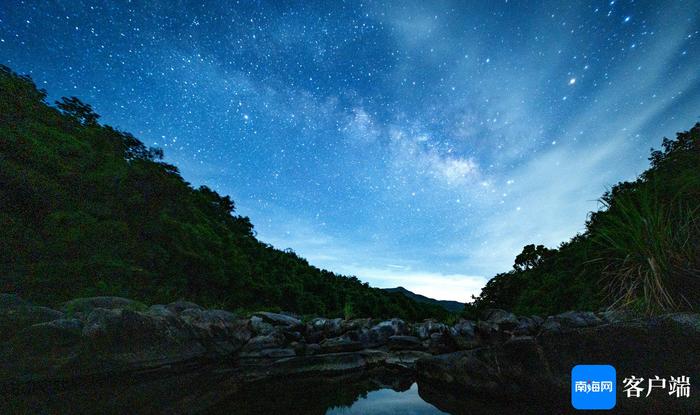 追星记 夏天在海南拍摄璀璨银河季节