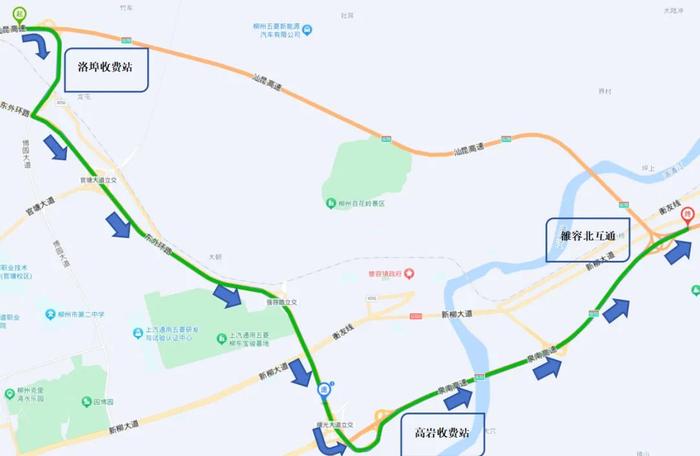 广西这段高速公路将全封闭施工，附绕行路线