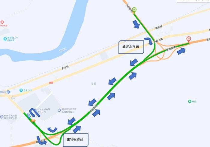 广西这段高速公路将全封闭施工，附绕行路线