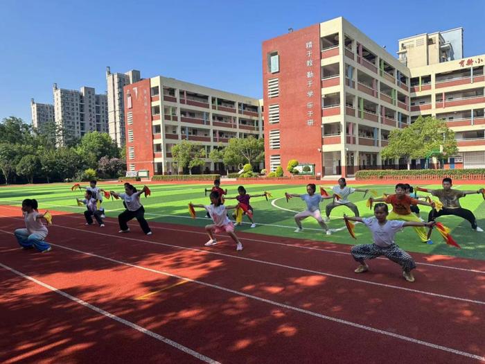 合肥市育新小学荣获“安徽省体育传统特色学校”称号