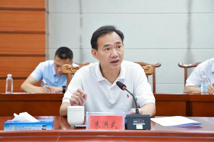 朱洪武调研市直相关单位党纪学习教育开展情况