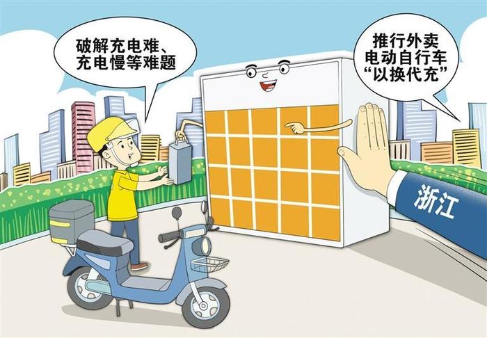 电动自行车“以换代充”破难题