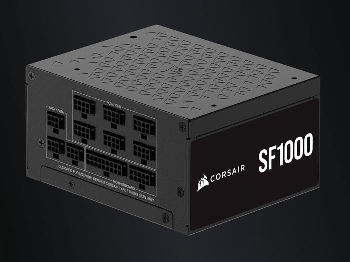 海盗船 SF 系列旗舰 SFX 电源 ATX 3.1 版开卖，1000W 版 1949 元