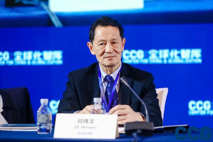 全球化智库高级研究员、前中国驻美经济商务参赞何伟文(图片由采访对象提供)