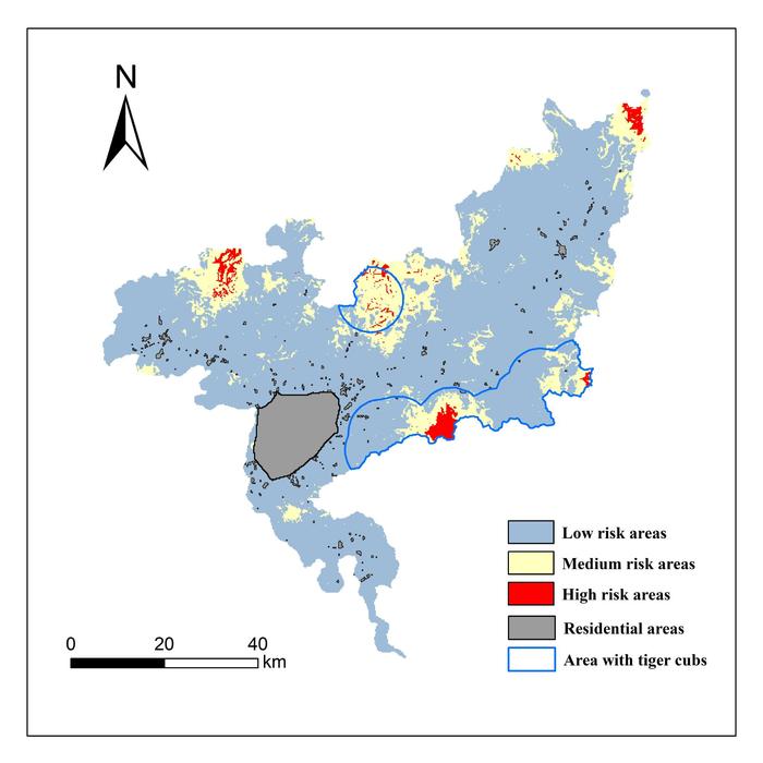研究揭示我国虎密度最高区域人虎冲突的关键驱动因素