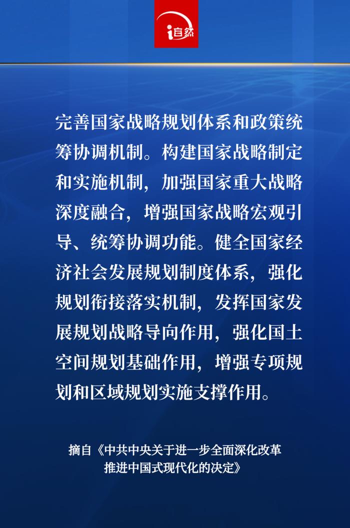 20张海报，速览二十届三中全会作出《决定》中的自然资源有关内容→