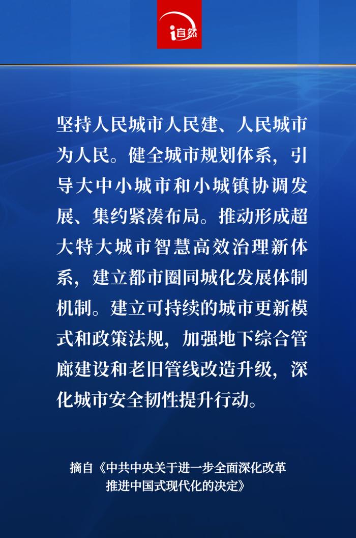 20张海报，速览二十届三中全会作出《决定》中的自然资源有关内容→