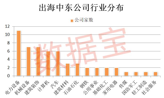 中企赴中东淘金热浪迭起，原因几何？这些A股公司“饮头啖汤”，出海龙头超七成流通盘被机构拿下