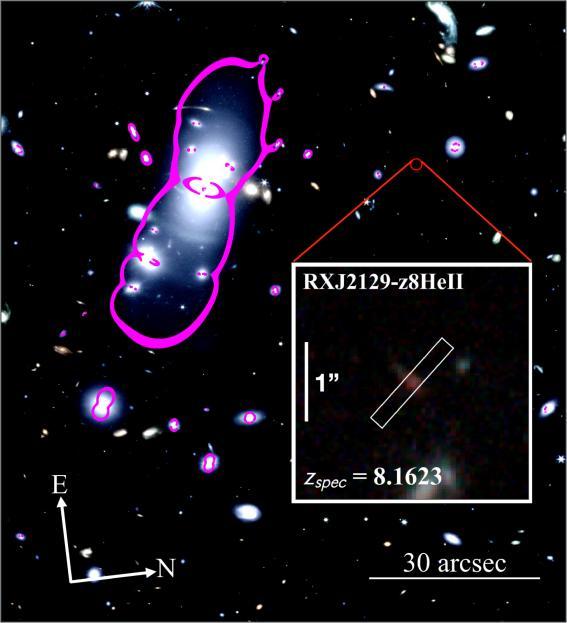 中国科学院大学团队成功发现蕴含第一代恒星候选星系