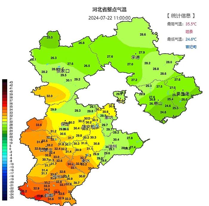 新一轮降雨将至，雷雨和高温并行，河北最新天气→