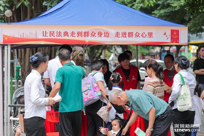 深圳司法走基层|龙岗组建“法律明白人”队伍 社区矛盾化解更高效