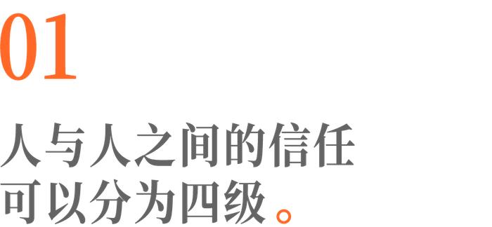 35岁以后，你必须明白的4层信任等级