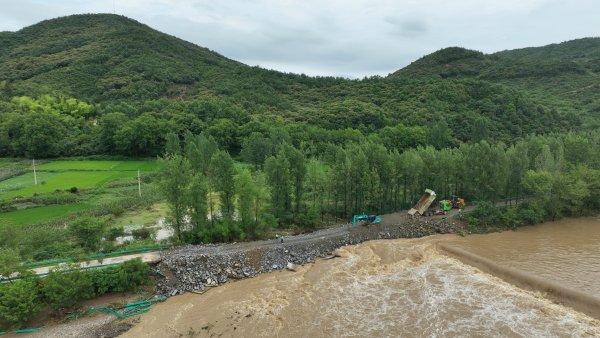 防汛救灾进行时！冲在抢险一线的“电建蓝”