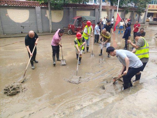 防汛救灾进行时！冲在抢险一线的“电建蓝”