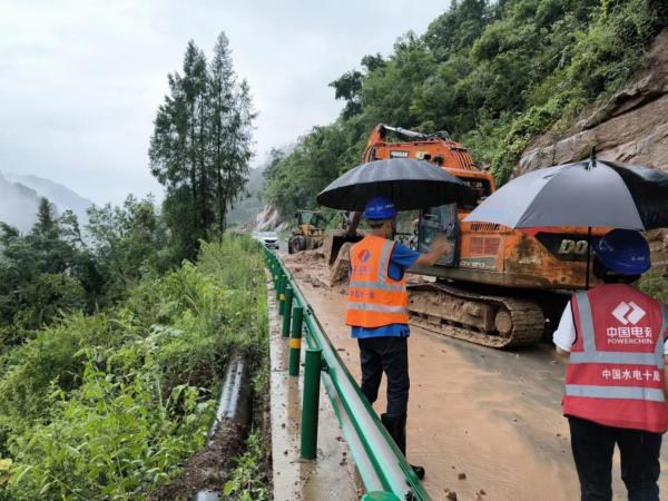 防汛救灾进行时！冲在抢险一线的“电建蓝”