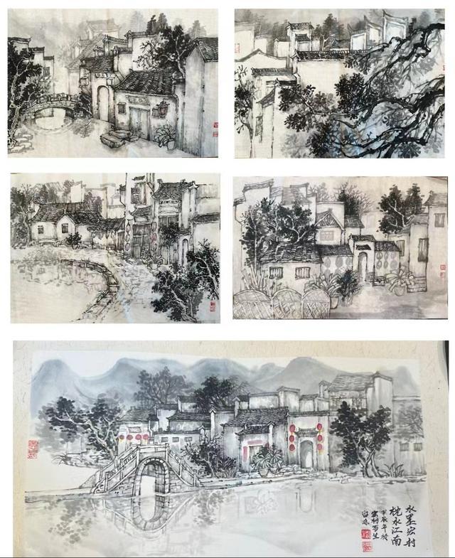 于漪老师点赞的教师研学团队，用画笔讲中国古村落美好故事