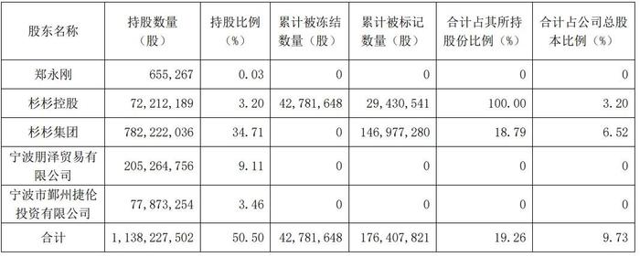 突发！显示材料大厂部分股份被冻结！