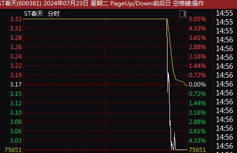 A股又上热搜！多股突现“天地板” ST板块大幅跳水