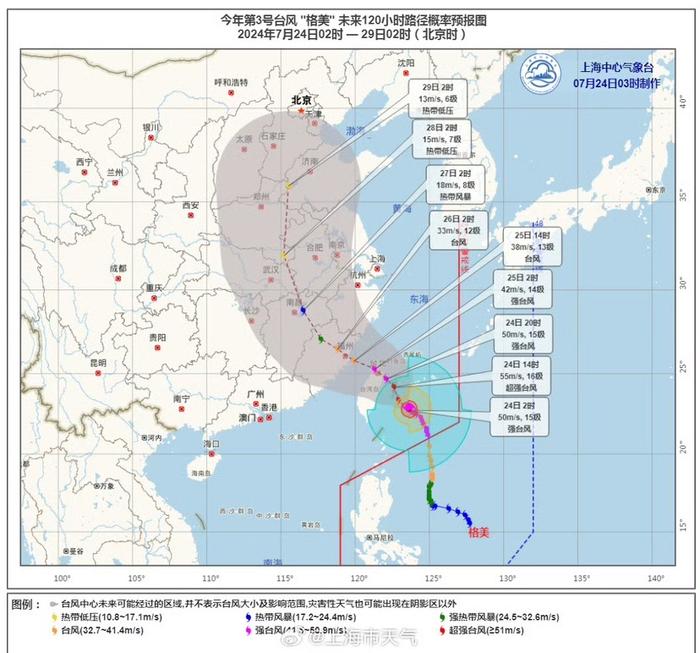 终于凉快点了！受台风外围环流影响，上海今起“退烧” 周日高温回归