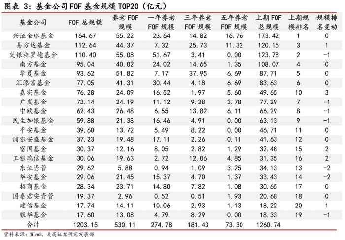 2024Q2公募FOF基金季报分析