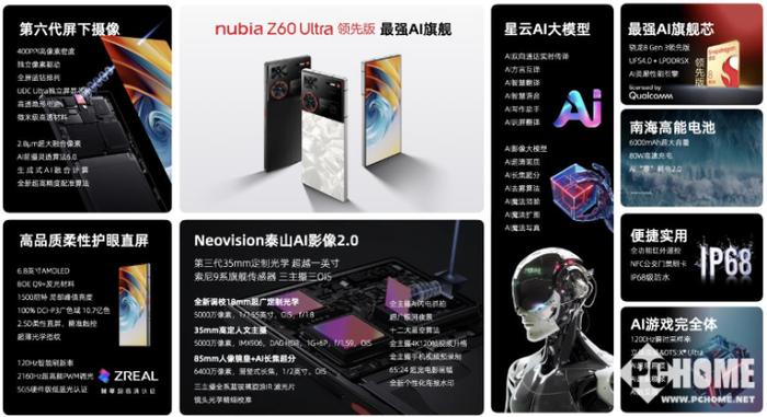 努比亚AI+新品手机双舰齐发：AI神装，星物种