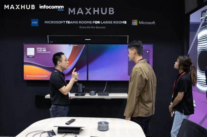 视源股份全球化品牌MAXHUB亮相InfoComm Asia 三大核心新品带来全新体验