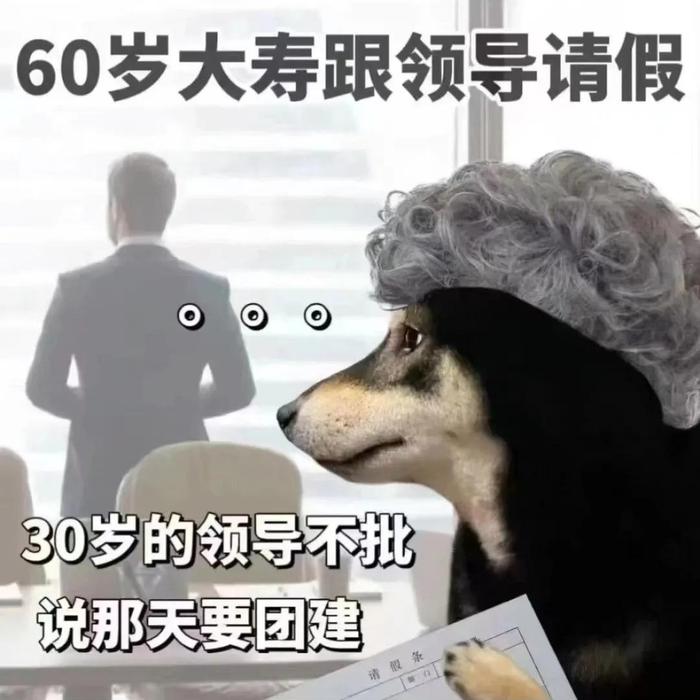 60岁的我盛装打扮，向35岁的行长请假，出席自己的60大寿！