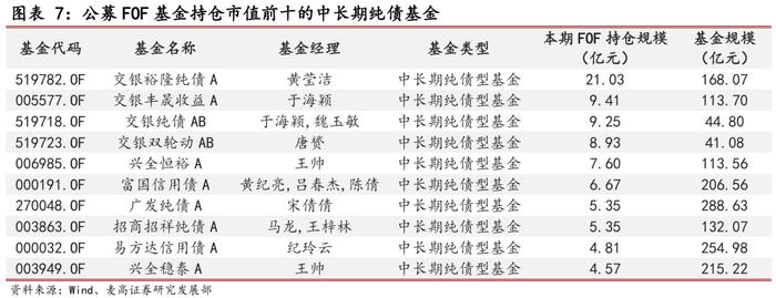 2024Q2公募FOF基金季报分析