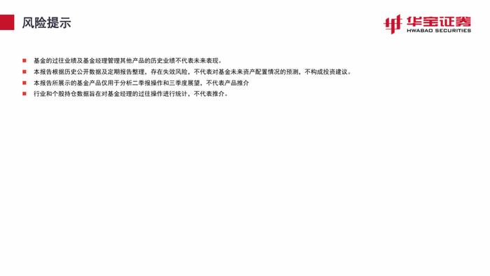 【公募基金】继续增持电子，减持老赛道——2024Q2主动权益型基金季报点评