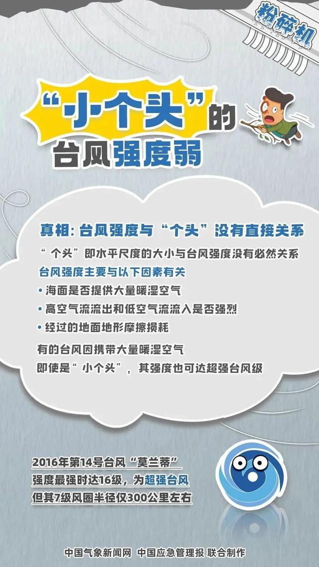 这些关于台风的“说法”不靠谱！来看看你中了几条！