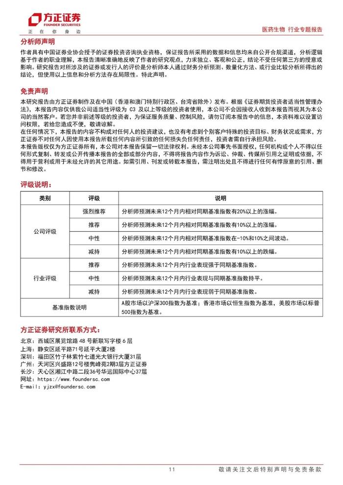 【方正医药】基金中报分析：2024Q2重仓配置向器械倾斜，宽基医药持仓降至历史新低