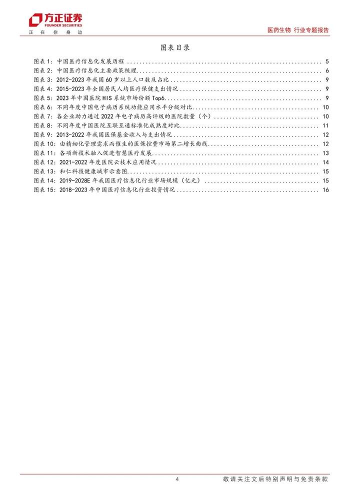 【方正医药】政策顶层设计引领医疗信息化科技新内需，重点关注数据要素互联互通