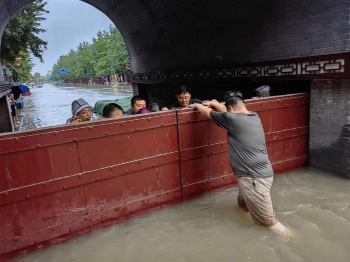 闻“汛”而动，国寿寿险全力应对南阳暴雨灾情