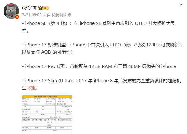 苹果终于舍得放大招了！要发布 iPhone Slim 跟 SE 4 两款新机