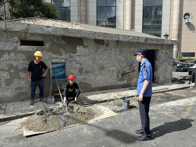 沿街商户、建设工地……天目西路街道开展防汛防台专项检查