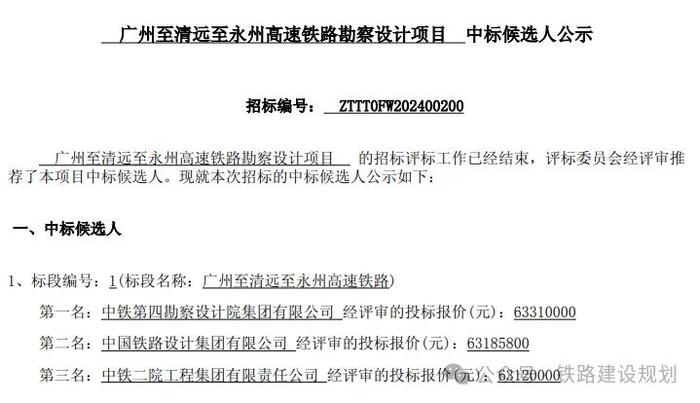 广清永高铁最新消息来了！