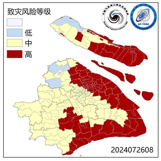 崇明发布雷电+暴雨预警，台风“格美”将带来风雨影响！