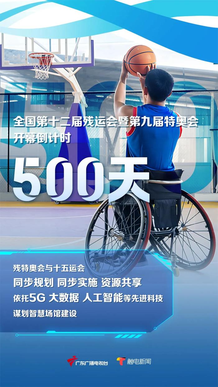 倒计时500天！@湛江人，海报带你了解2025年残特奥会