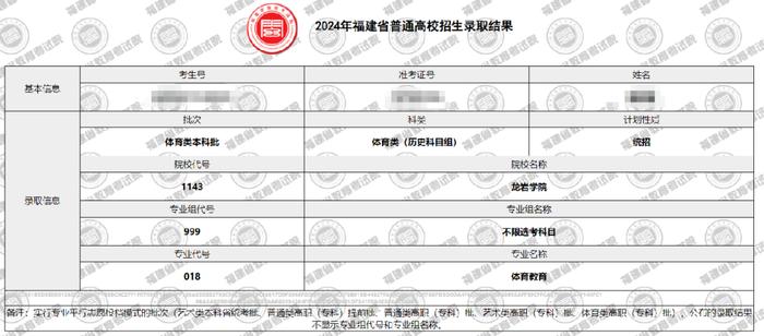 2024年福建省高招录取常见问题解答