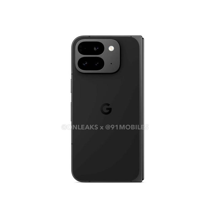 谷歌 Pixel 9 Pro Fold 折叠手机渲染图曝光：内屏 8.0 英寸、外屏 6.24 英寸