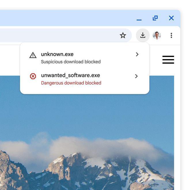 谷歌 Chrome 浏览器重新设计下载体验：区分可疑/危险文件