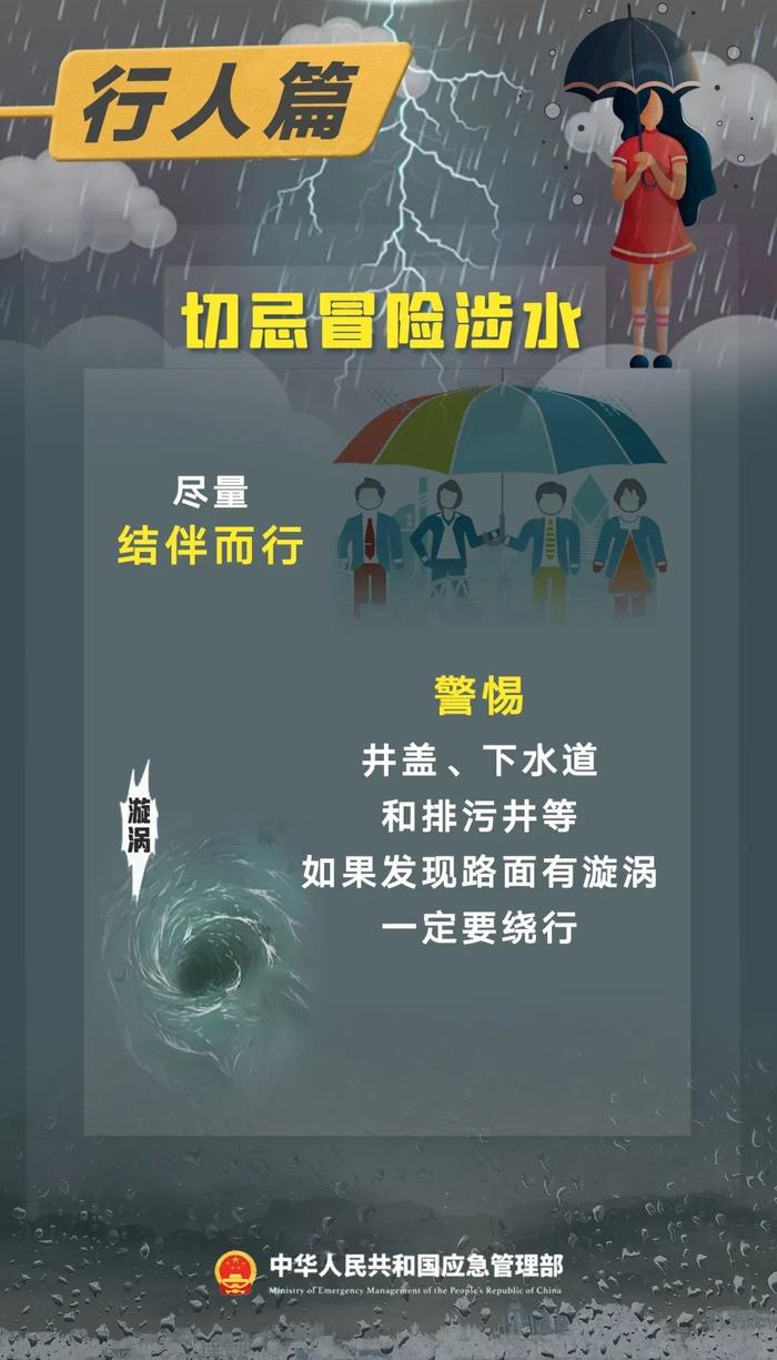 这份暴雨天气出行指南，你要知道！