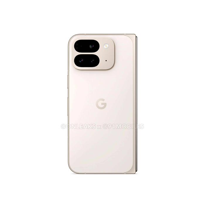 谷歌 Pixel 9 Pro Fold 折叠手机渲染图曝光：内屏 8.0 英寸、外屏 6.24 英寸