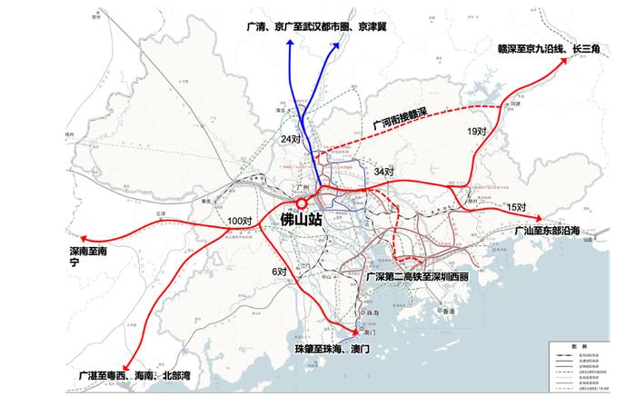 广湛高铁佛山站建设启动，湾区新枢纽为佛山拉来超级TOD