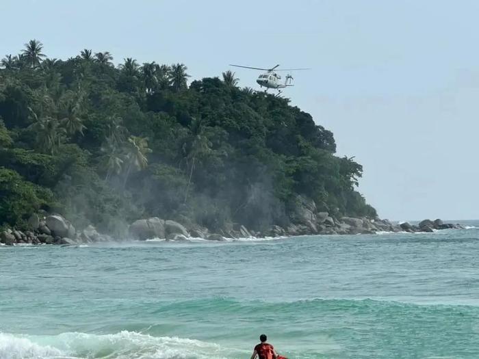 中国27岁男子在泰国普吉岛游泳失踪，当地警方介入