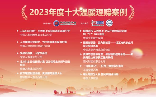 中国人保寿险2024年理赔服务半年报发布